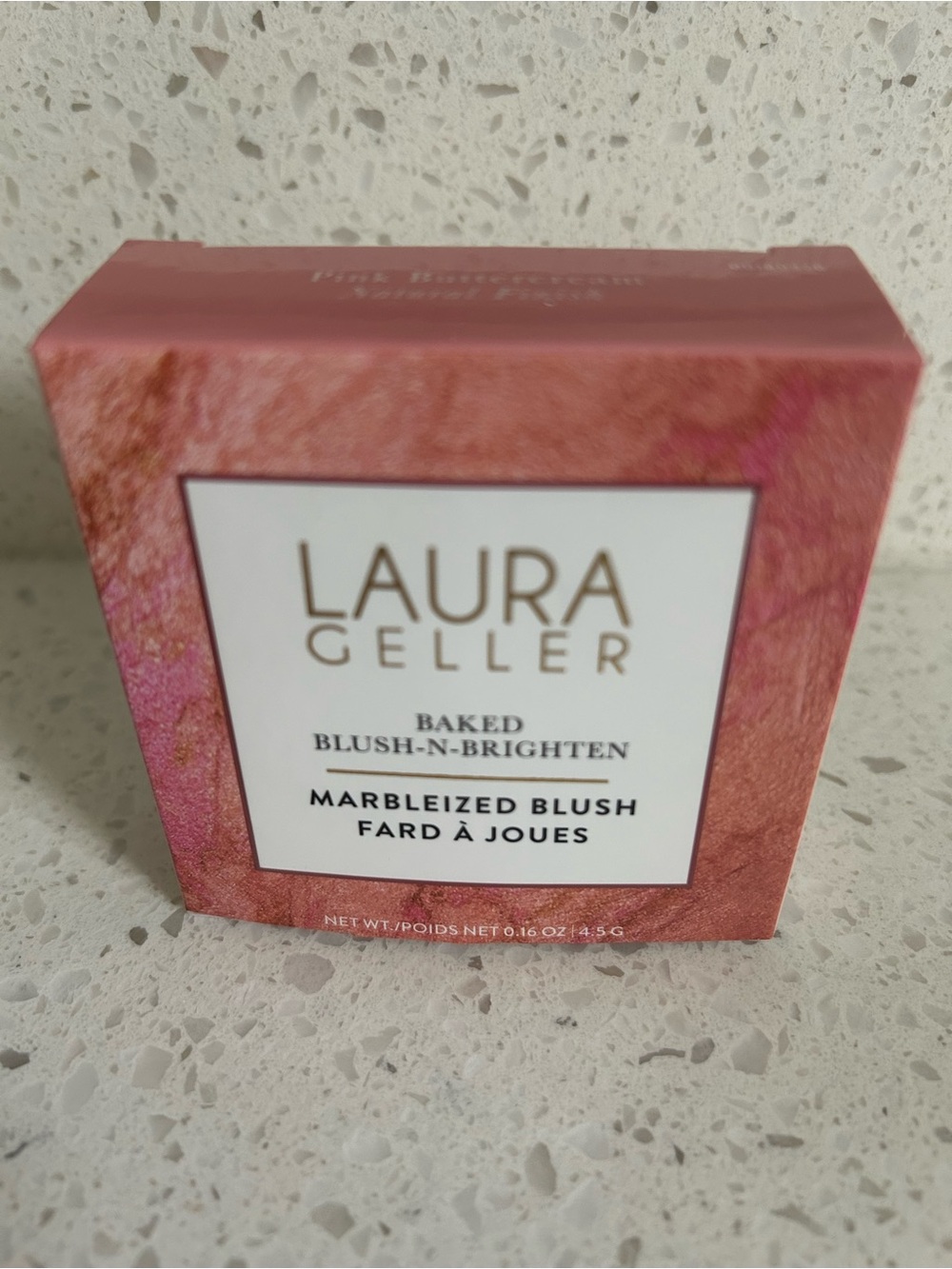 Laura Geller Marbleized Baked Blush-N-Brighton Blush Pink - Picture 8 of 8